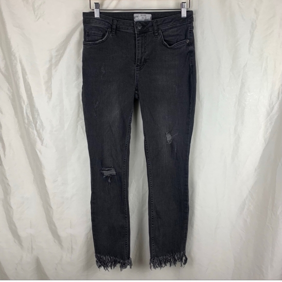 Free People Great Heights Frayed Skinny Jeans - Picture 2 of 6